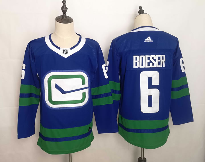 Canucks 6 Brock Boeser Blue Adidas Jersey,We sell and wholesale Canucks 6 Brock Boeser Blue Adidas Jersey on line form chian!